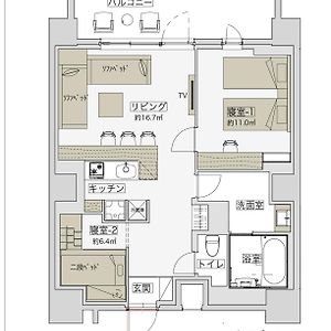 Suite met een Slaapkamer